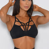 Sports Underwear Cross Beautiful Back Fitness Shockproof Running Sports Bra