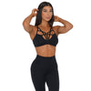Sports Underwear Cross Beautiful Back Fitness Shockproof Running Sports Bra