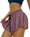 Sports Gym Nude Yoga Breathable Shorts