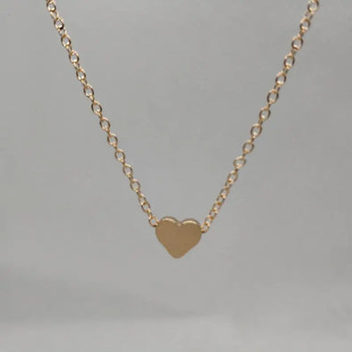 Tiny Heart Choker Necklace