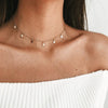 Tiny Heart Choker Necklace